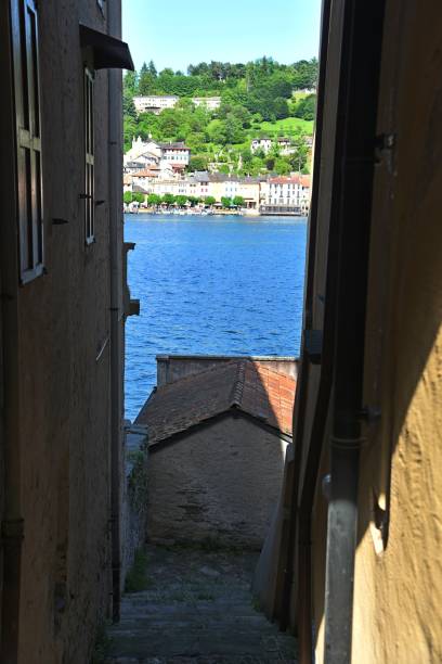 istock Italian architecture in Orta San Giulio, Lake Orta 1186150282