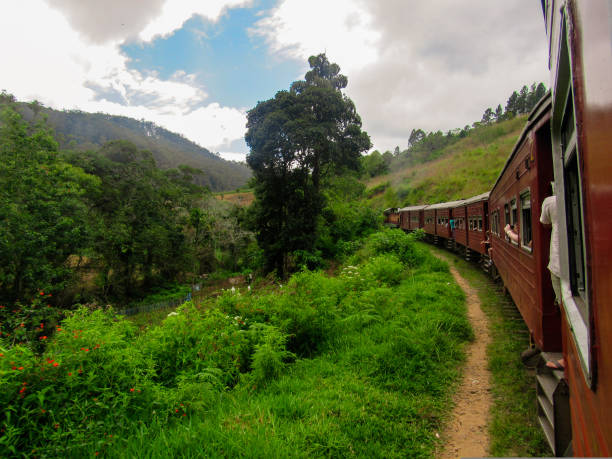 istock Famous train trip view in Sri Lanka 1186151383