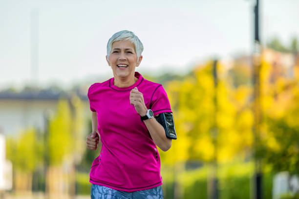 istock Senior Adult Jogging Running Exercise Sport Activity Concept 1186155229