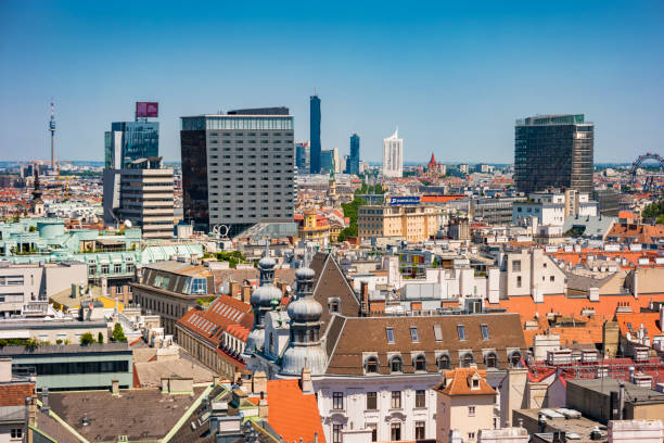 istock Cityscape of downtown Vienna Austria 1186156534
