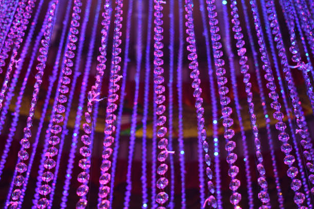 istock Abstract lighting Bokeh defocused background from cristal light 1186157440