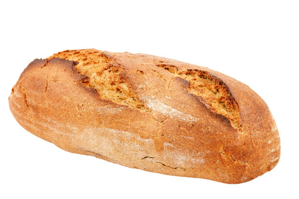 istock Loaf of bread isolated on white background 1186157954