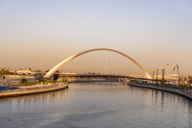 istock Tolerance bridge Dubai Canal 1186160991