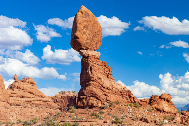 Balanced Rock in Arches National Park, Utah