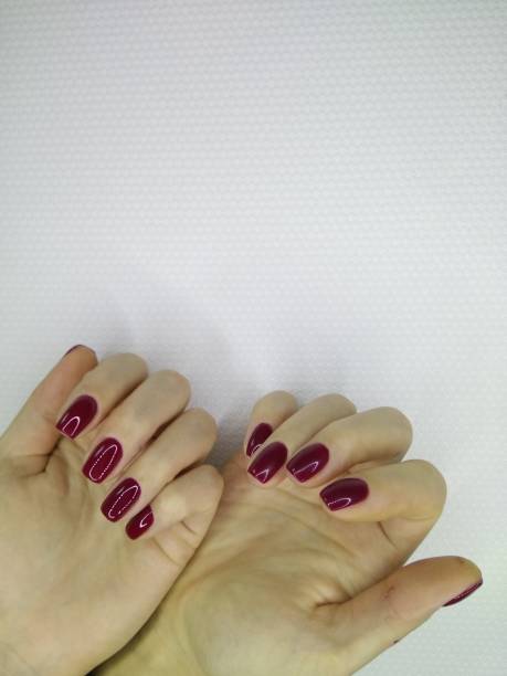 istock beautiful gel lacquer manicure 1186163508