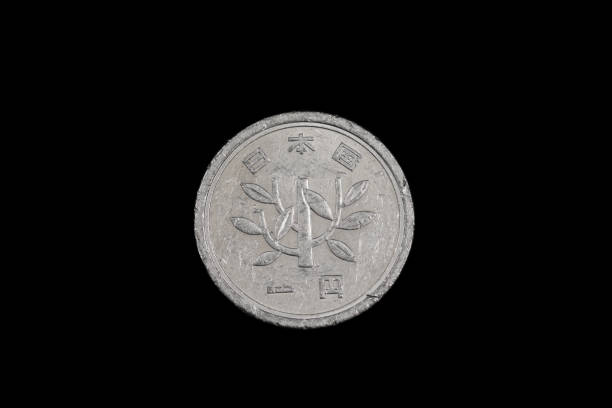 istock A Japanese one yen coin on black 1186169587
