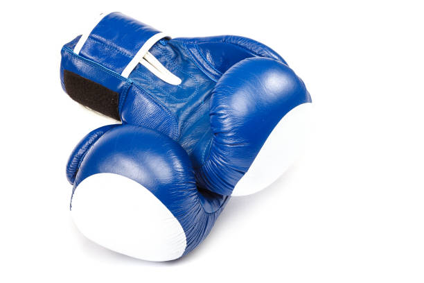 istock Boxing gloves isolated on a white background. 1186173185