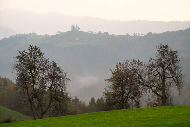istock Autumn landscape in  Slovenia 1186179337