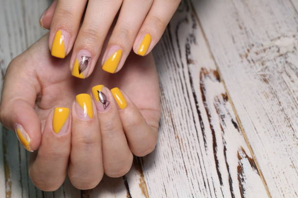 istock beautiful manicure of nails 1186180570