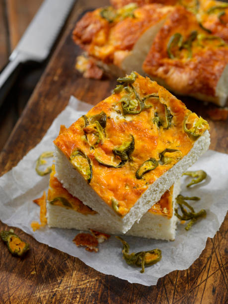 istock Jalapeno and Cheddar Focaccia Bread 1186182156