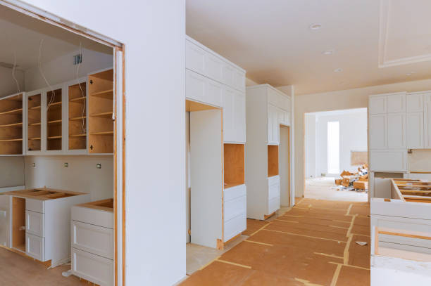 istock Home improvement kitchen view installed in a new kitchen cabinet 1186185300