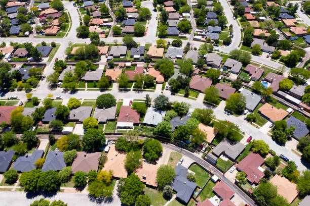 istock Aerial view of Housing Development in USA 1186190470