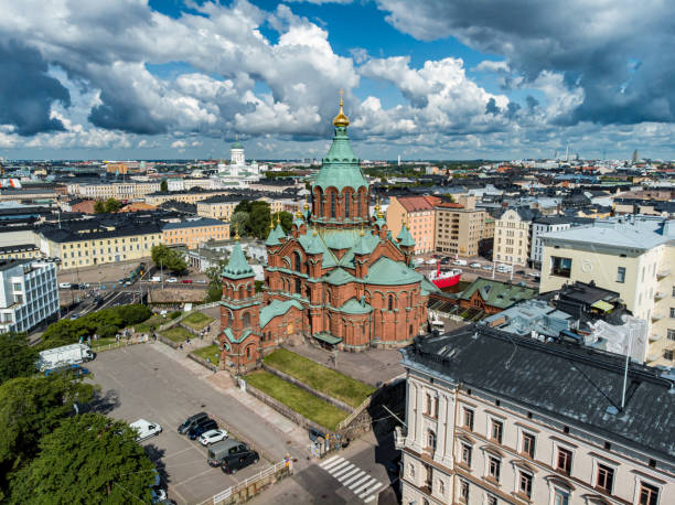 istock Uspenski Cathedral in Helskinki, Finland 1186191345