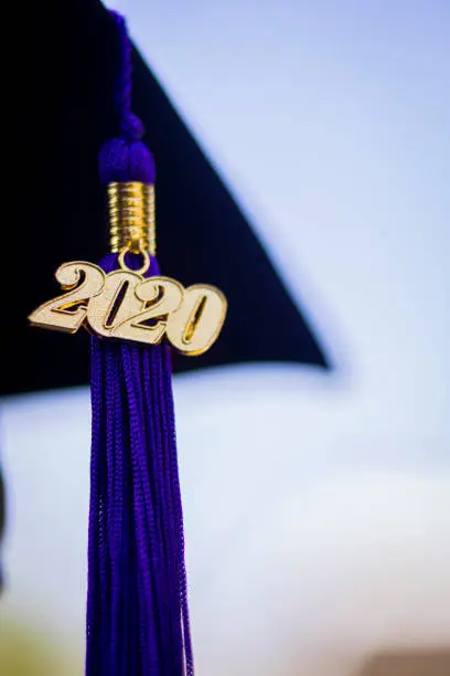 Photo of Class of 2020 Graduation Ceremony Tassel Black