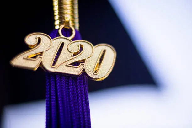 Photo of Class of 2020 Graduation Ceremony Tassel Black