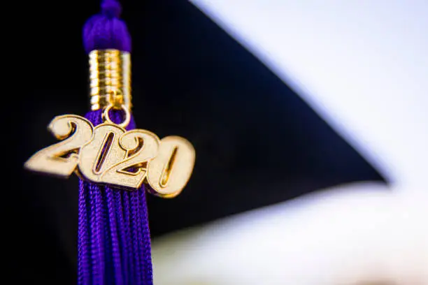 Photo of Class of 2020 Graduation Ceremony Tassel Black