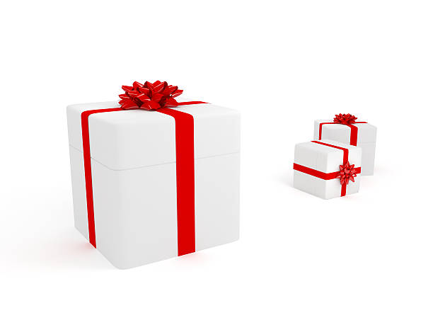 gift boxes stock photo