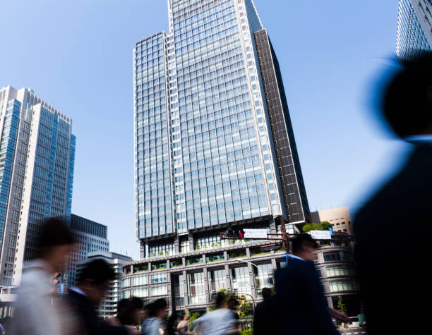 istock Tokyo Crosswalk Scene With Blur Motion 1186195270