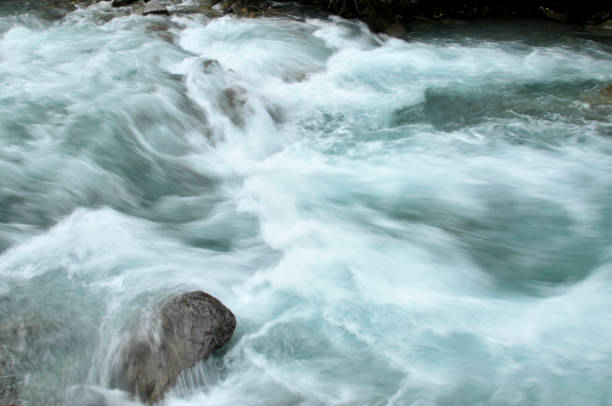 istock Waterfalls on a mountain river in the fall 1186212312