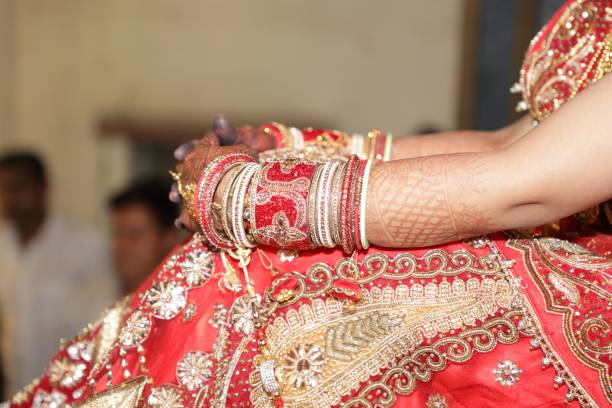 istock Bride and groom holding hand 1186213707