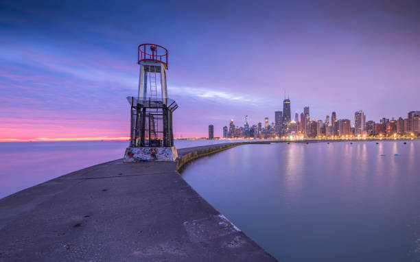 istock Chicago Cityscape Lake Michigan 1186219056