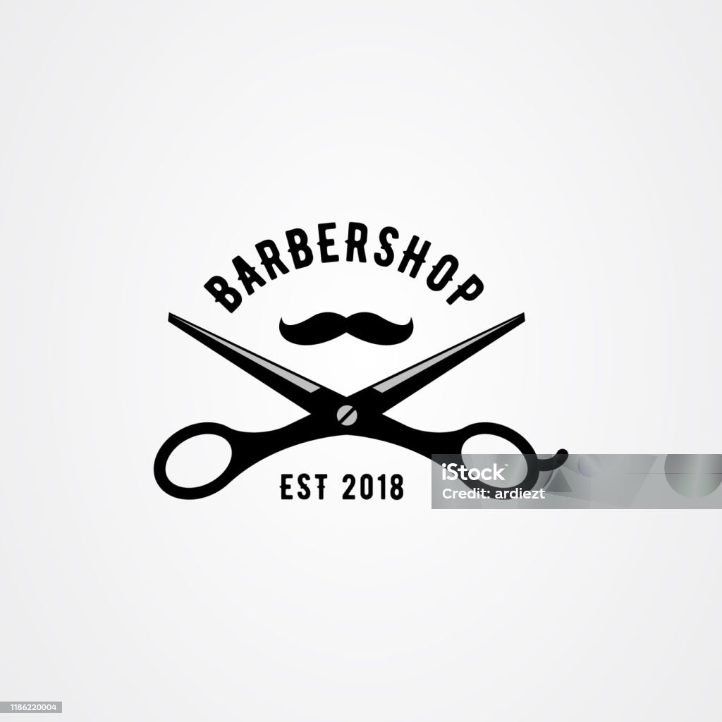 Biểu Tượng Barbershop Thiết Kế Logo Biểu Tượng Barber Hình minh ...