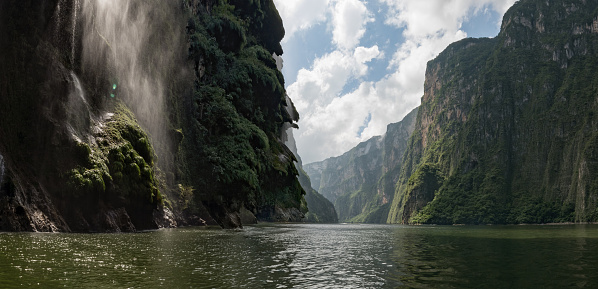 The Sumidero Canyon is a spectacular place with beautiful views and lots of wildlife.  It is one of the places to visit at least once in a lifetime