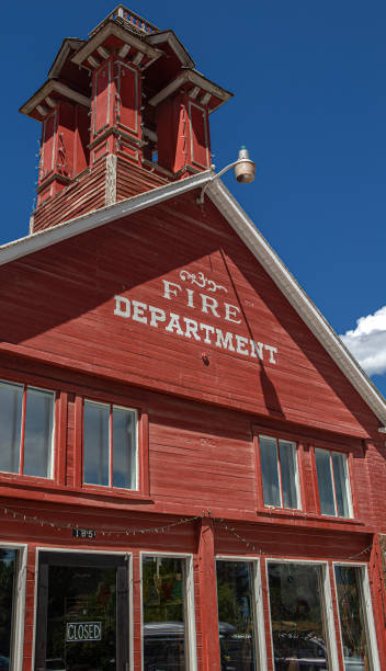 istock Fire Department Closed in Ridgway, Colorado 1186224435