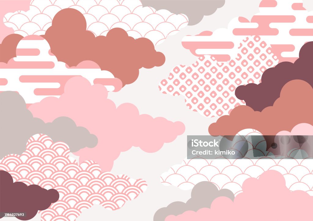 Vetores e ilustrações de Nuvem japonesa para download gratuito