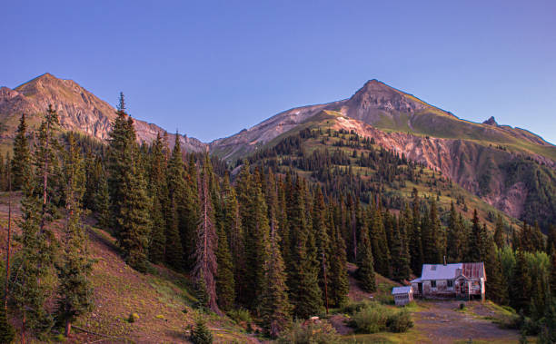 istock Red Mountain Mining Ghost Town at Dawn, San Juan Mountains, Colorado 1186229274