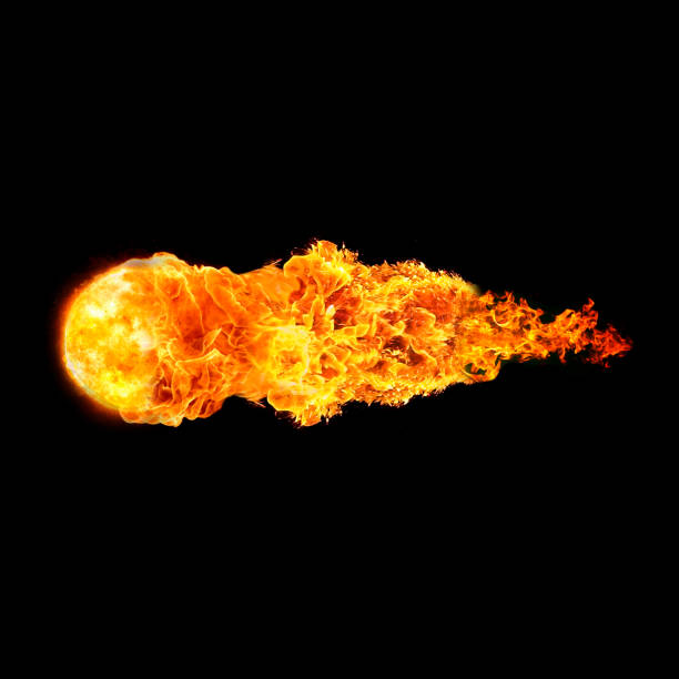 istock ball of fire isolated on black background 1186237647