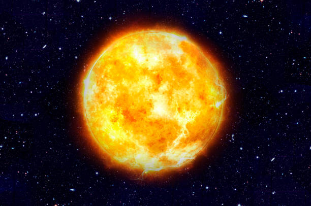 istock Sun in the outer space. Elements of this image furnished by NASA 1186238258