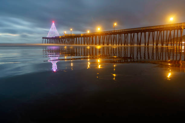 istock Christmas Tree Lighting - Pismo Beach Pier, California 1186239410