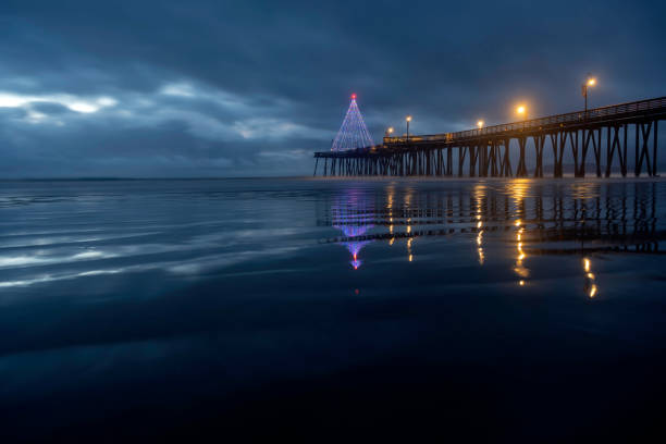 istock Christmas Tree Lighting - Pismo Beach Pier, California 1186239414
