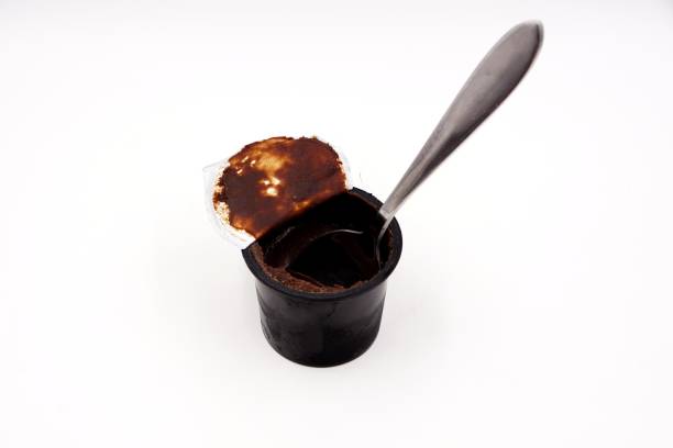 istock Chocolate and yuzu caramel ganache 1186257807