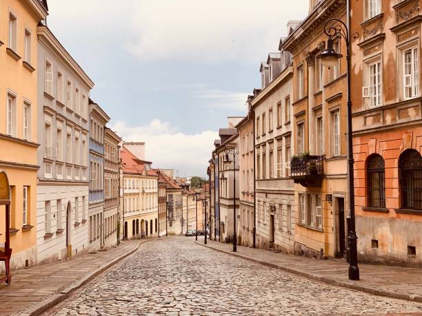 old city in Warsaw