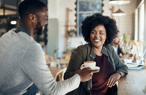 istock Here's your coffee, miss 1186277011