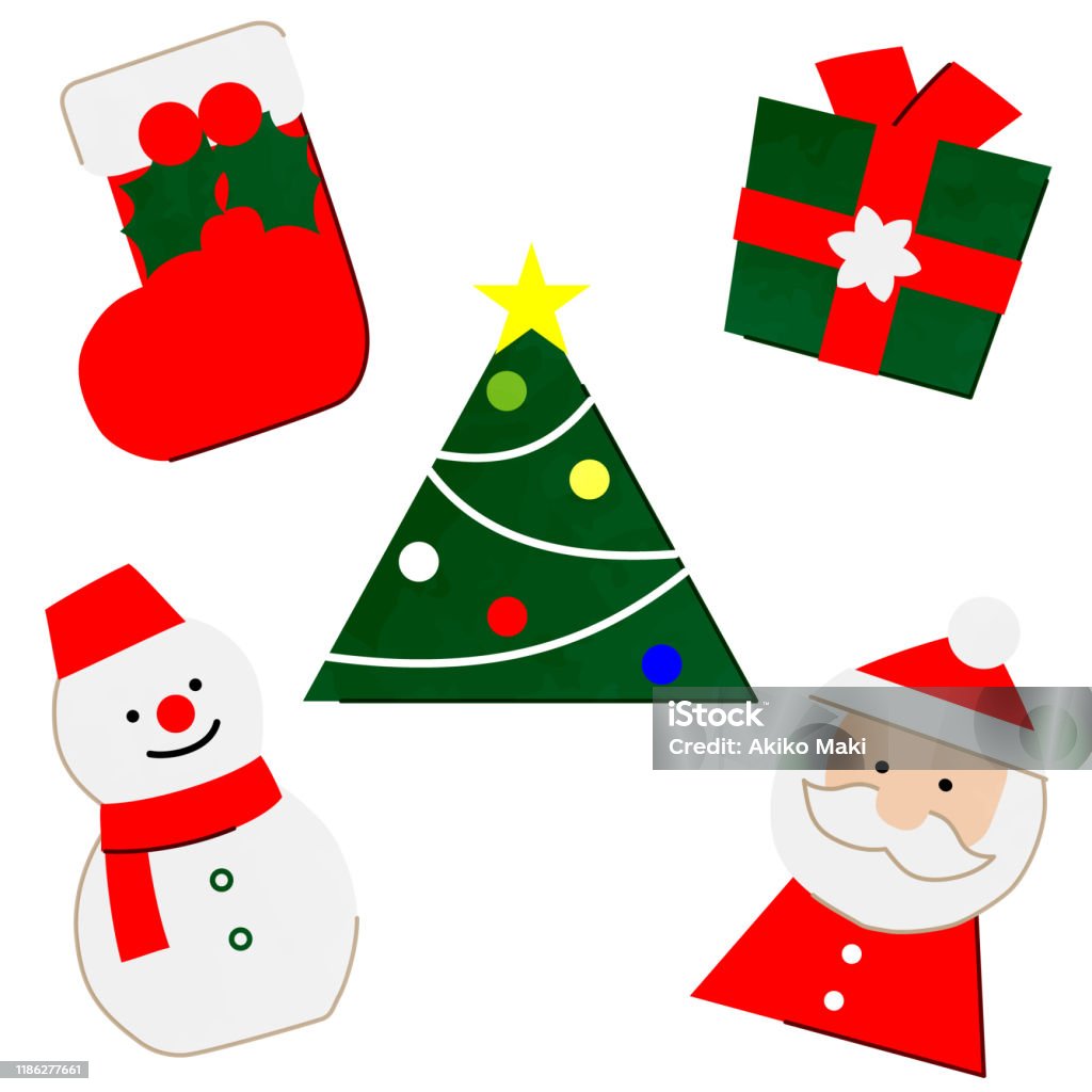 크리스마스 장식 일러스트 세트 12월에 대한 스톡 벡터 아트 및 기타 이미지 - 12월, 개체 그룹, 겨울 - Istock
