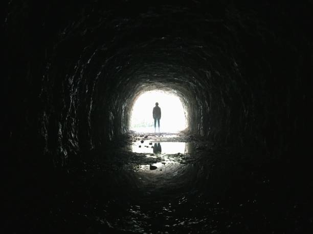 istock Light at the end of the tunnel 1186279679