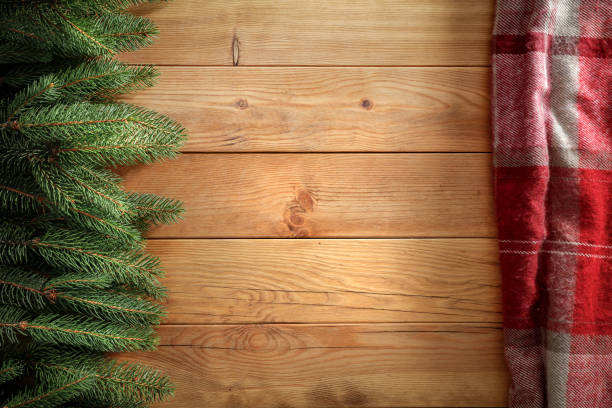 istock Christmas decorations and ornaments on a flat winter background. Space for advertising products, decorations and text. 1186282799