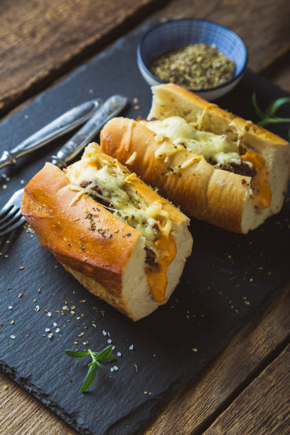 istock Hot Meat & Melted Cheese Sandwich 1186282893