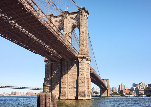 istock Brooklyn Bridge on a sunny day, NYC. 1186283303