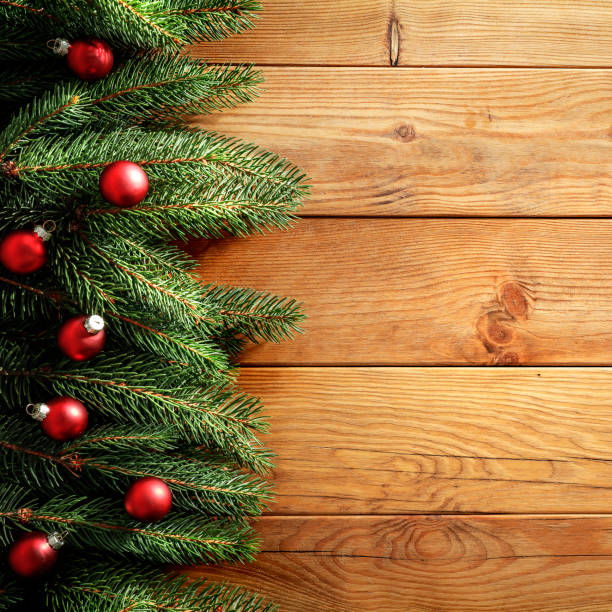 istock Christmas decorations and ornaments on a flat winter background. Space for advertising products, decorations and text. 1186284017