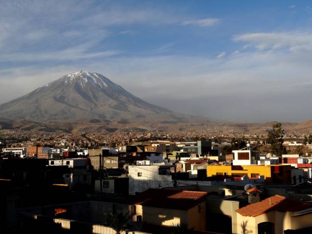 istock arequipa perou misti volcano 1186289411