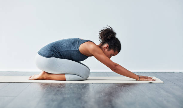 istock I do yoga because it benefits me 1186292963