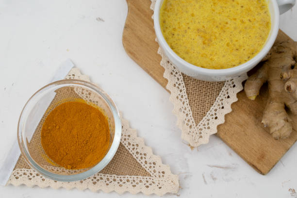 istock turmeric drink,golden milk with fresh ginger 1186295933