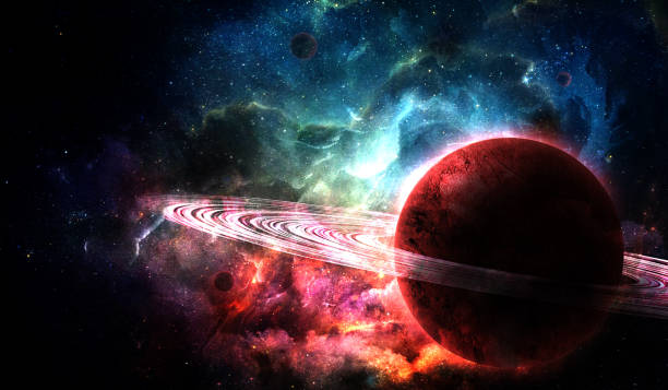 istock red planet from space and bright color nebula in the night sky 1186297530
