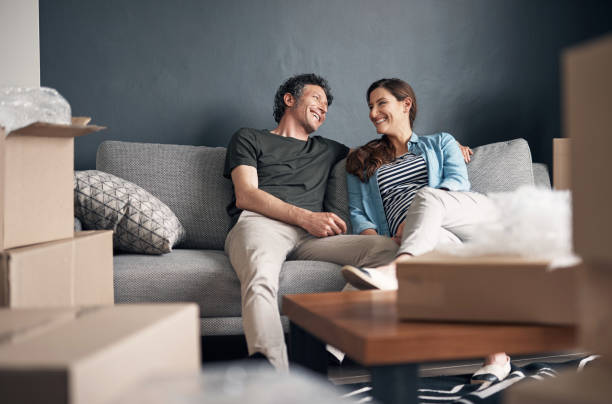istock I'm glad we found a new nest that's perfect for us 1186300160