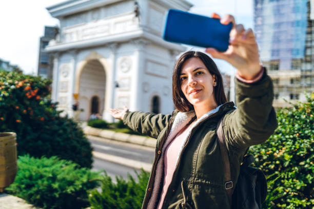 istock Selfies in Skopje, North Macedonia 1186301623