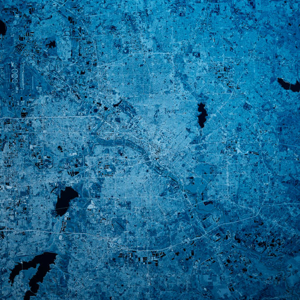 istock Dallas Texas 3D Render Blue Top View Jan 2019 1186312311